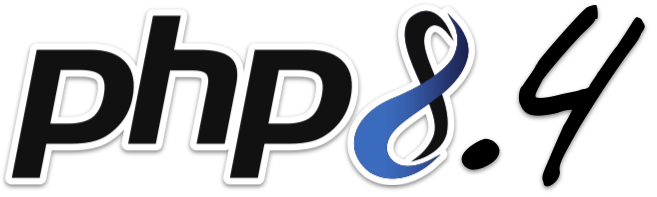 PHP 8.4 image based on PHP 8 logo design by Vincent Pointier